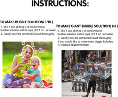 100 oz Concentrated Bubble Solution (Green)