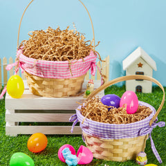 12 oz (340 g) Easter Pure Brown Recyclable Paper Grass