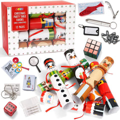 Christmas Characters No-Snap Party Favors, 12 Pack