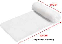 Christmas Snow Blanket Roll, 4 Pieces