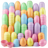 300Pcs 2.3in Colorful Bright Plastic Pastel Easter Eggs for Easter Egg Hunt