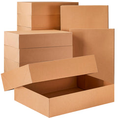 12 Pack 17" x 13" x 4" Large Christmas Gift Boxes with Lids for Presents
