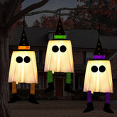 23.6" 3PCS Halloween Hanging Ghost Decorations for Outdoor Use