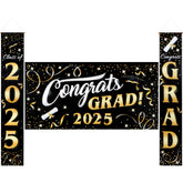 Class of 2025 Graduation Decorations (3-Pack)