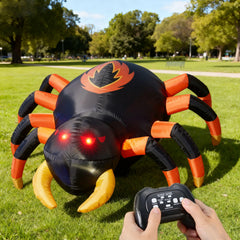 4FT Halloween Inflatable Spider with Remote Control