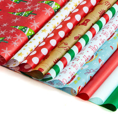 150 Sheets Christmas Tissue Paper Assorted Design