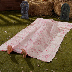 5 Ft Scary Inflatable Body with Covered Feet Halloween Decoration