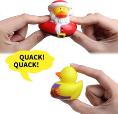 24 Days Advent Calendar with Working Rubber Ducks