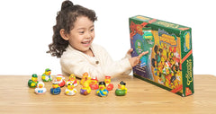 24 Days Advent Calendar with Working Rubber Ducks