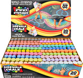 20 Colors Chalk Set, 180 Pieces