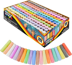20 Colors Chalk Set, 180 Pieces
