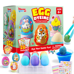 20 Pcs DIY Easter Egg Decorating Kit for Kids Party & Craft Activities