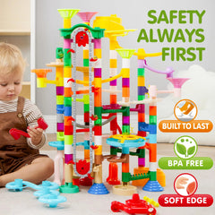 236-Piece STEM Building Blocks Toy Set with Motorized Elevator