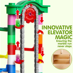 236-Piece STEM Building Blocks Toy Set with Motorized Elevator
