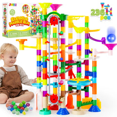 236-Piece STEM Building Blocks Toy Set with Motorized Elevator