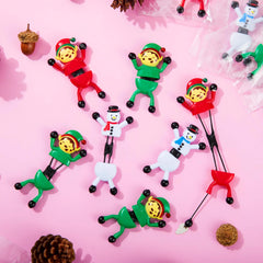 24 PCS Christmas Climbing Man Stretchy Toys