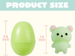 24-Pack Easter Eggs with Mochi Squishy Toys