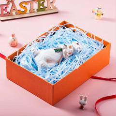 24oz (680g) Multicolor Rainbow Easter Grass, Recyclable Pastel Paper Shred