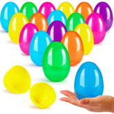 264Pcs 3.15in Colorful Plastic Easter Egg Shell