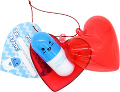 28-Piece Pill-Shaped Pen Set with Valentine's Day Cards for Kids' Classroom Exchange Gifts