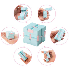 28-Pack Infinity Cube with Valentine's Day Cards for Classroom Exchange