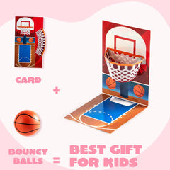 28-Pack Sports Balls with Kids Valentine's Cards