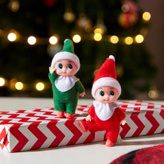 2 Pack Christmas Elf Plush Doll - Tiny Soft Plush Toy