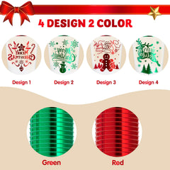36 Pack Christmas Disposable Plastic Cups