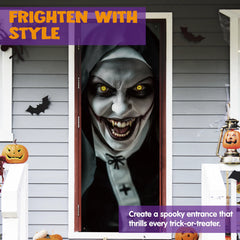 Halloween Scary Ghost Door Cover Decorations Indoor