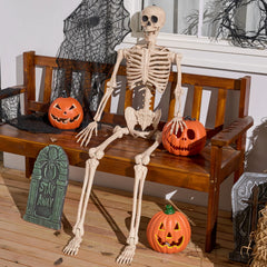 36-Inch Halloween Skeleton Decoration