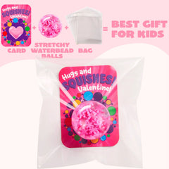 30 Valentine's Day Stress Balls with Cards