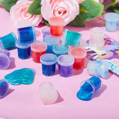 30 Pack Fantasy Slime with Cards - Stress Relief Fidget Toy