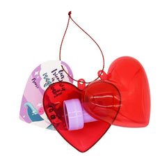 30-Pack Unicorn Stamper Filled Hearts with Valentine's Day Cards for Kids Classroom Exchange Gifts