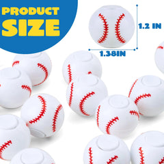 36 Pack Baseball Fidget Spinners for Kids Party Favors