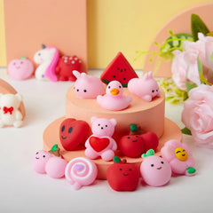 Valentine's Day Mochi Squishy Toys - 36 Pack