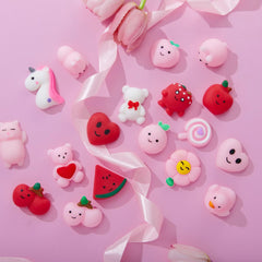 Valentine's Day Mochi Squishy Toys - 36 Pack
