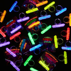 36 Valentine's Day Gift Cards with Glow-in-the-Dark Rings