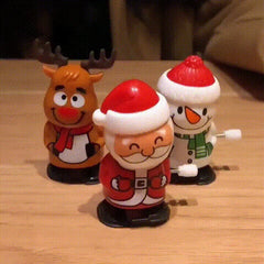 24 Pack Christmas Wind Up Toys - Festive Decorations and Gifts
