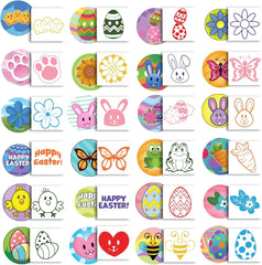 48 Easter Egg Stampers for Kids