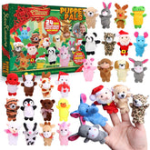 24-Piece Finger Puppets Advent Calendar