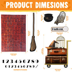Halloween Magic Platform Car Decorations Kit