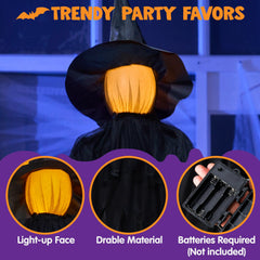 5 FT Halloween Witch Outdoor Decorations
