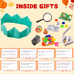 8-Pack Turkey Thanksgiving Party Favors (No Snap)