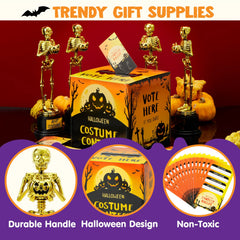 Halloween Costume Contest Ballot Card Box