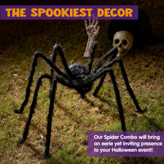 9-Foot Halloween Spider Outdoor Decoration