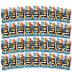 432 Counts Mini Chalk Set for Kids, Non-Toxic, for Boys & Girls Ages 3+ (36 Boxes)