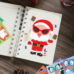 Christmas Make-A-Face Sticker: Create Your Own Arts & Crafts