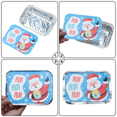 36-Pack Christmas Cookie Tins with Lids for Gift Giving