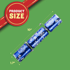 8-Pack 10-Inch Snowflake Christmas Party Favors (No-Snap)