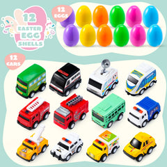 12 Prefilled Easter Eggs with Toys